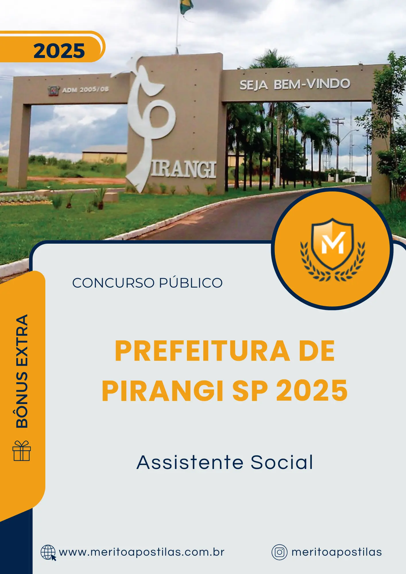 Apostila Assistente Social Prefeitura de Pirangi SP 2025
