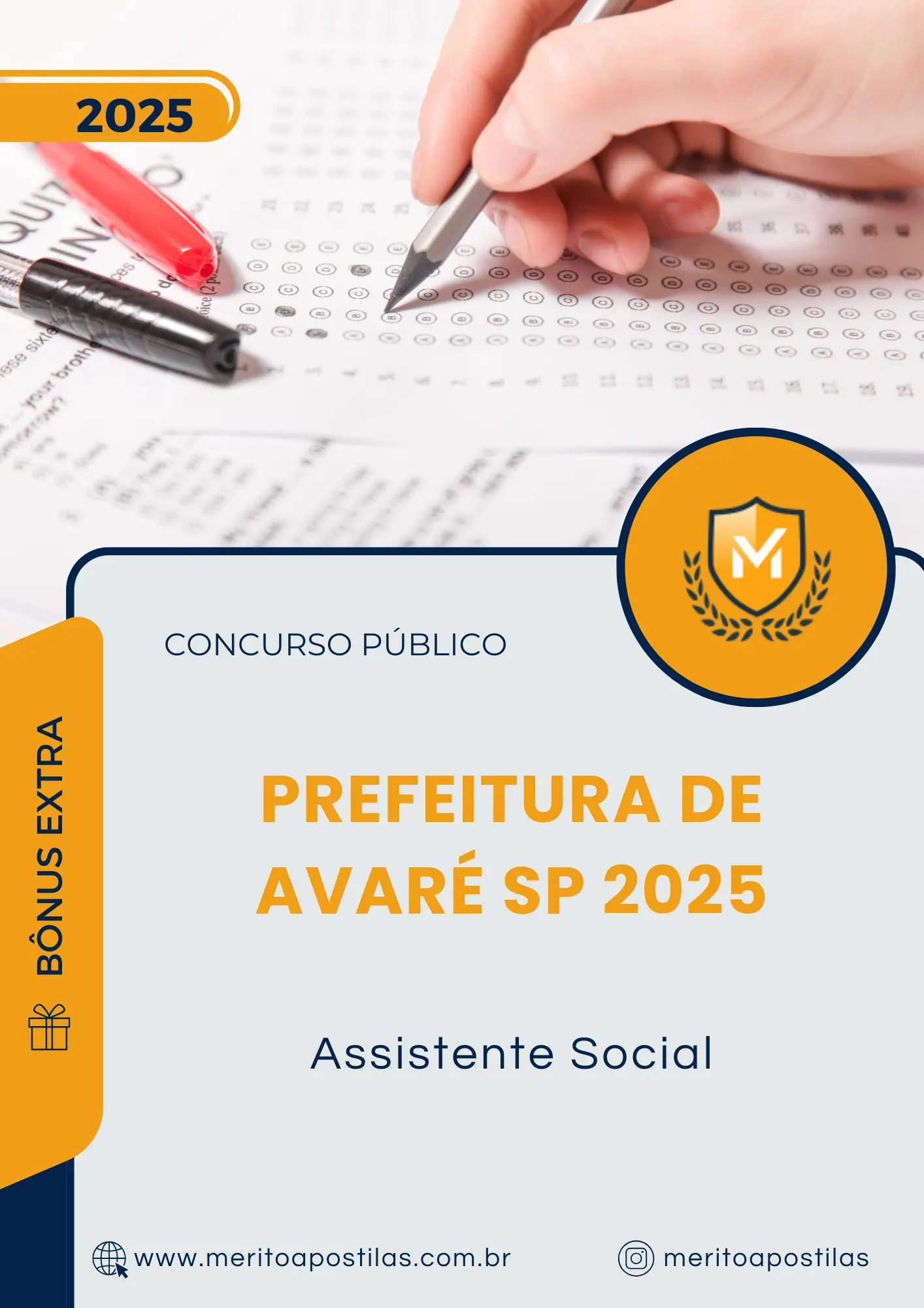 Apostila Assistente Social Prefeitura de Avaré SP 2025