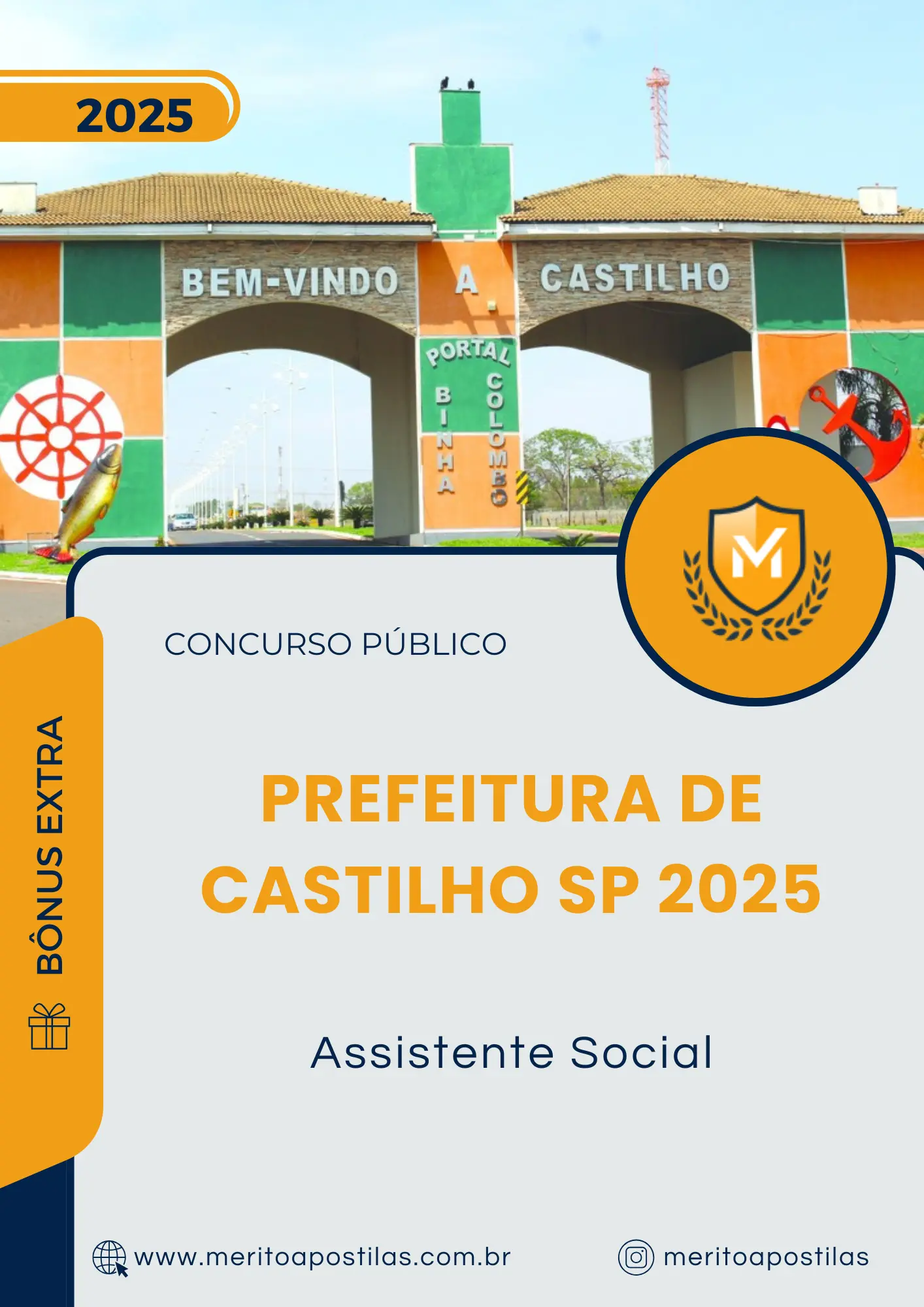 Apostila Assistente Social Prefeitura de Castilho SP 2025