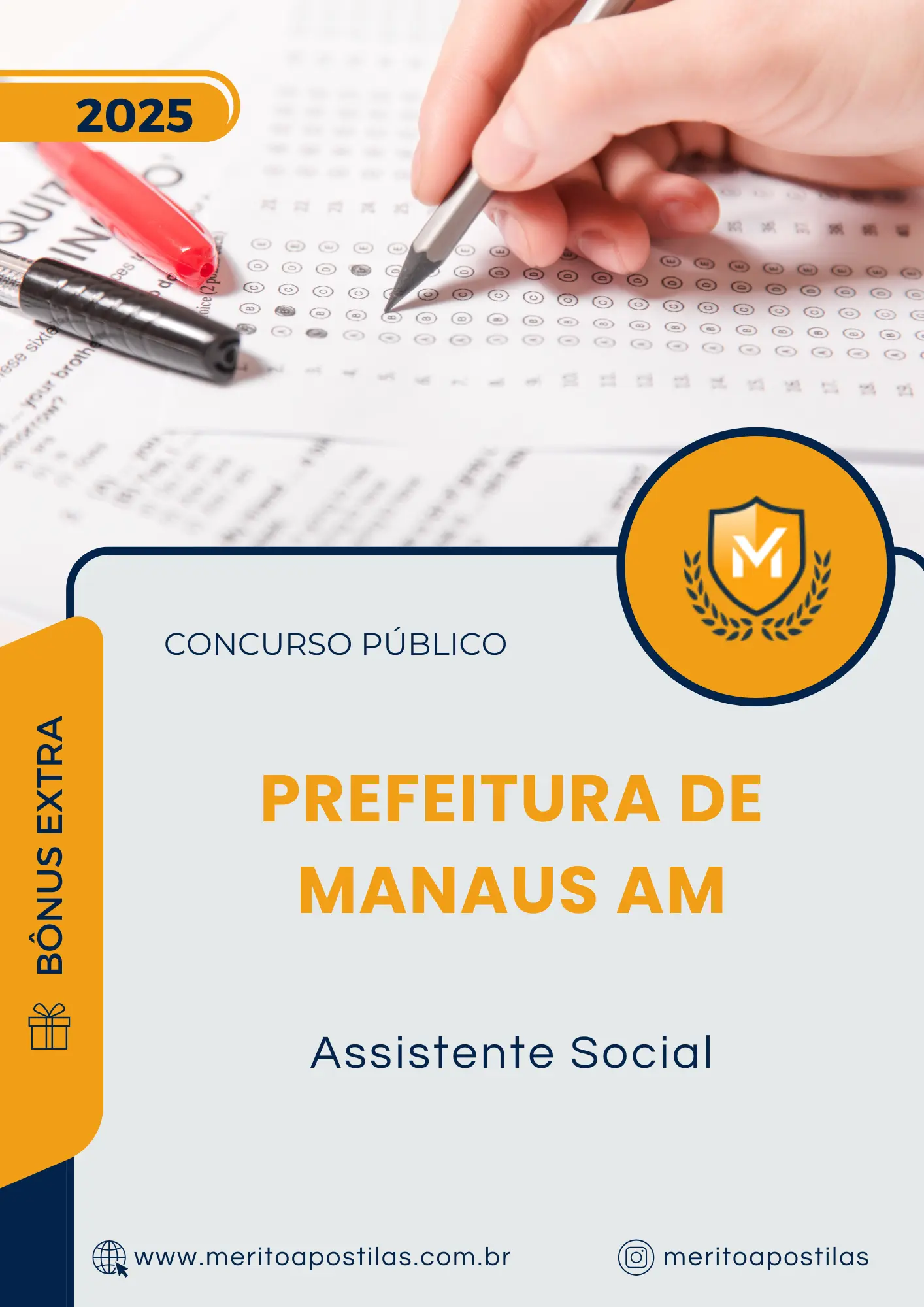 Apostila Assistente Social Prefeitura de Manaus AM 2025