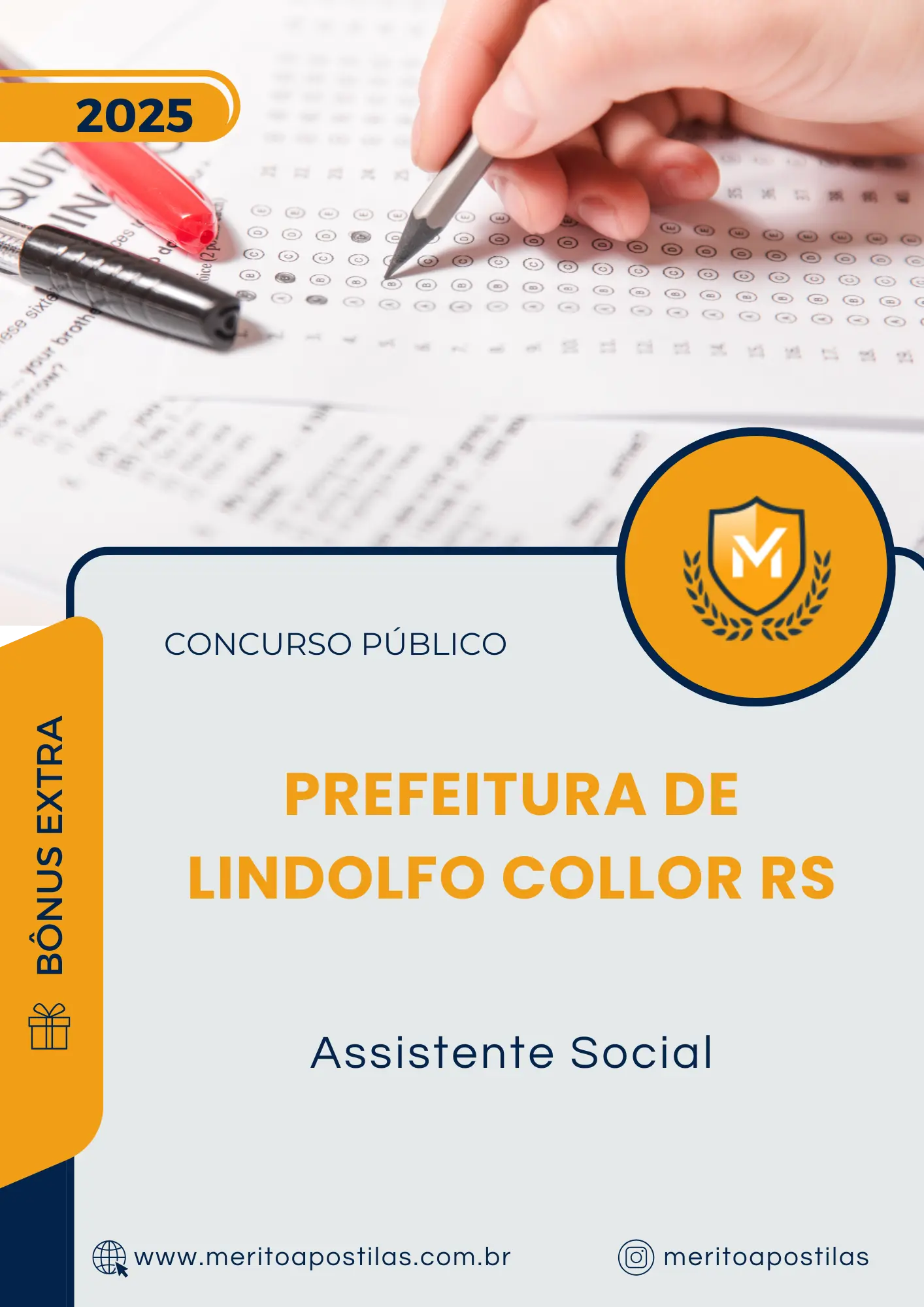 Apostila Assistente Social Prefeitura de Lindolfo Collor RS 2025