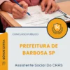 Apostila Assistente Social Do CRÁS Prefeitura de Barbosa SP 2025