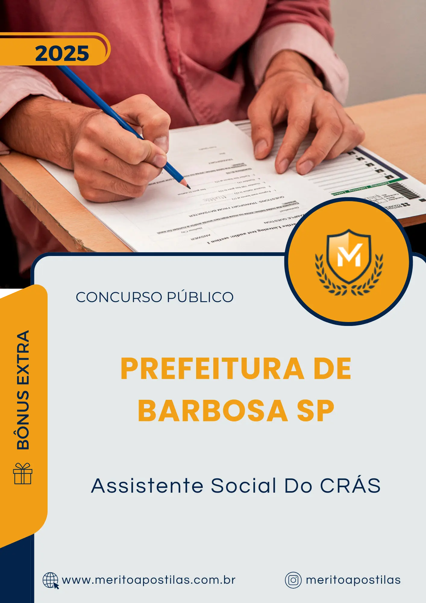 Apostila Assistente Social Do CRÁS Prefeitura de Barbosa SP 2025