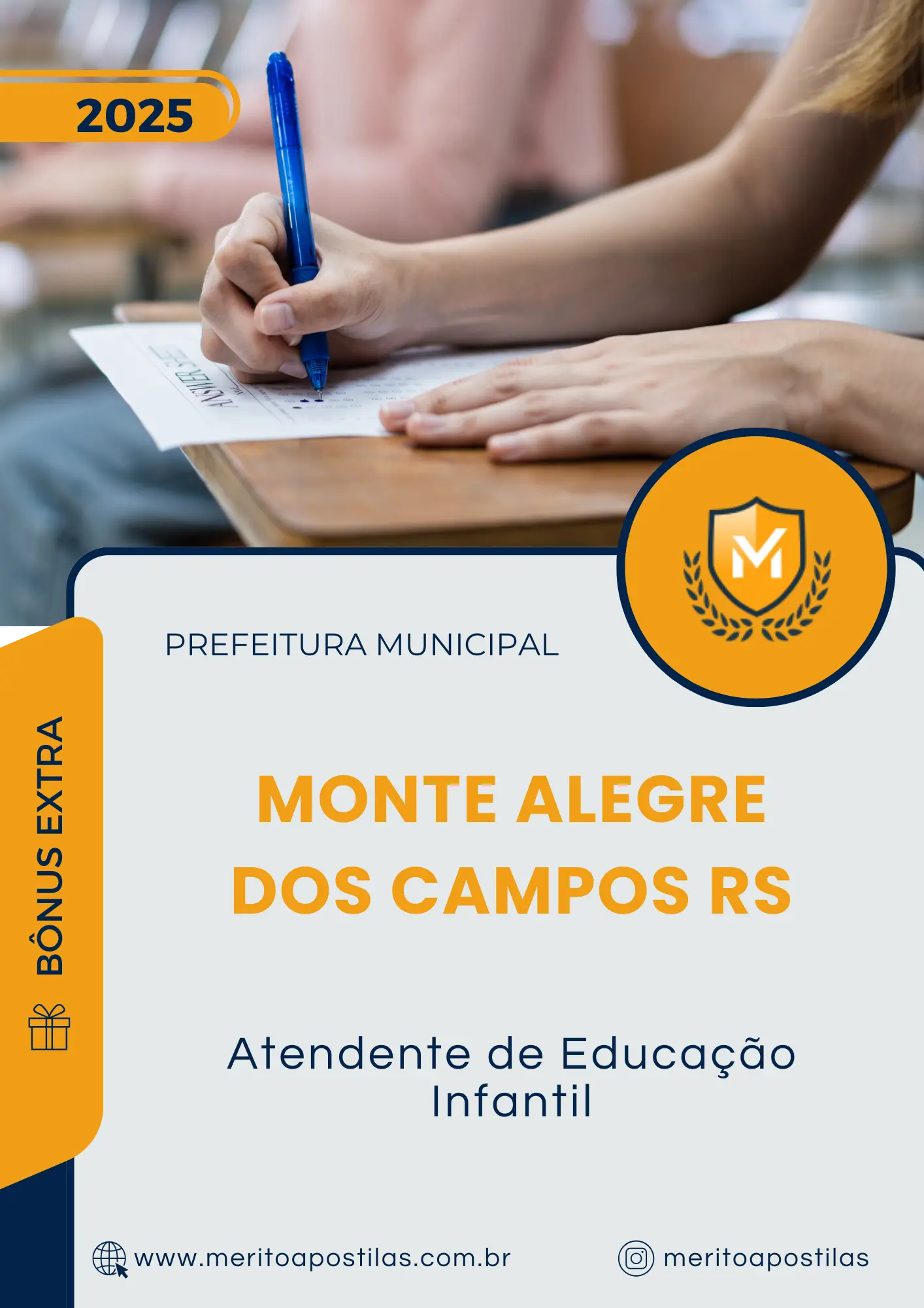 Apostila Atendente de Educação Infantil Prefeitura de Monte Alegre dos Campos RS 2025