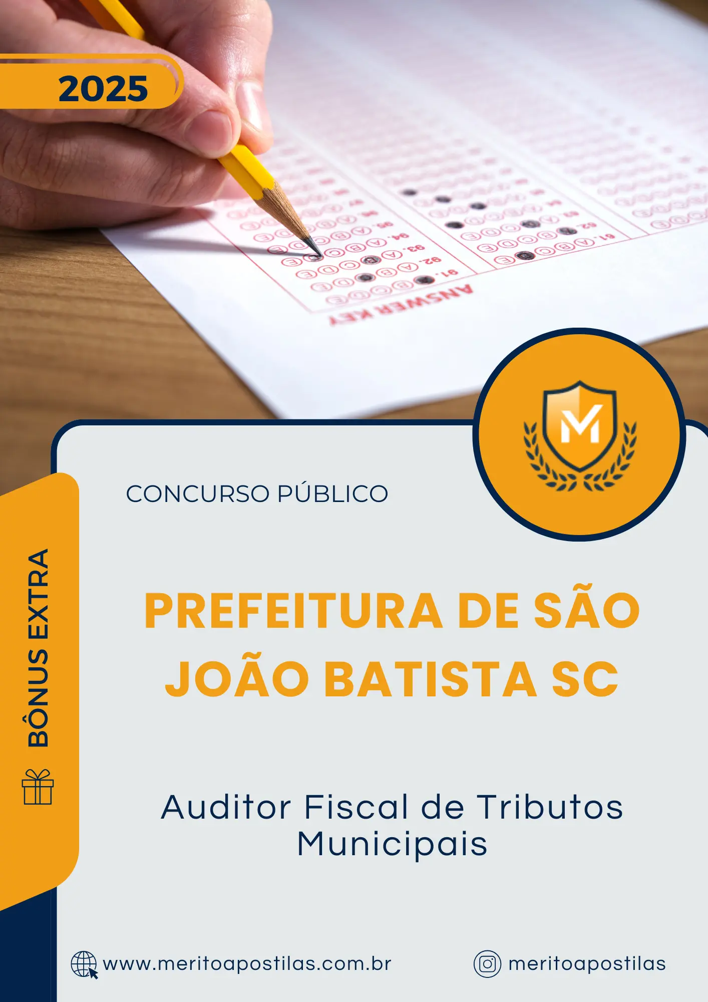 Apostila Auditor Fiscal de Tributos Municipais Prefeitura de São João Batista SC 2025