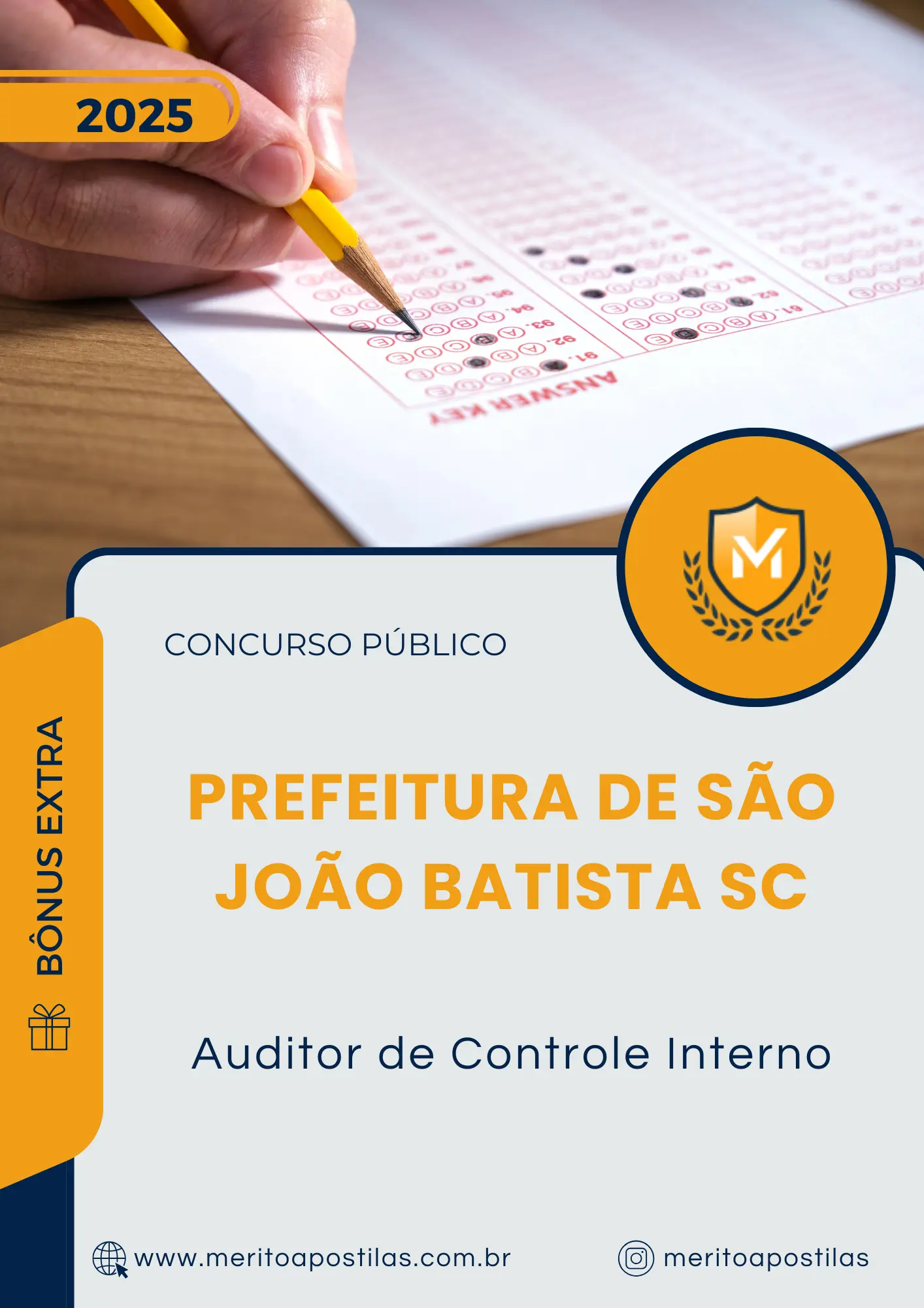 Apostila Auditor de Controle Interno Prefeitura de São João Batista SC 2025