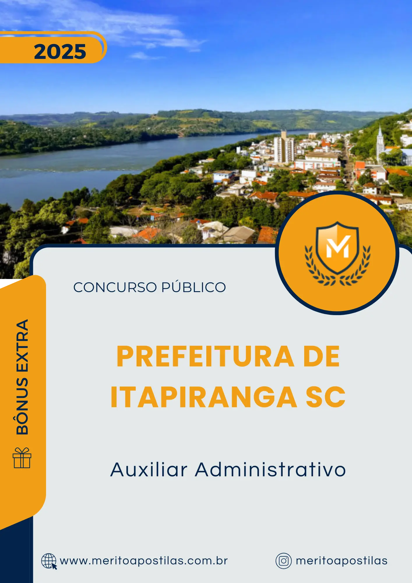 Apostila Auxiliar Administrativo Prefeitura de Itapiranga SC 2025