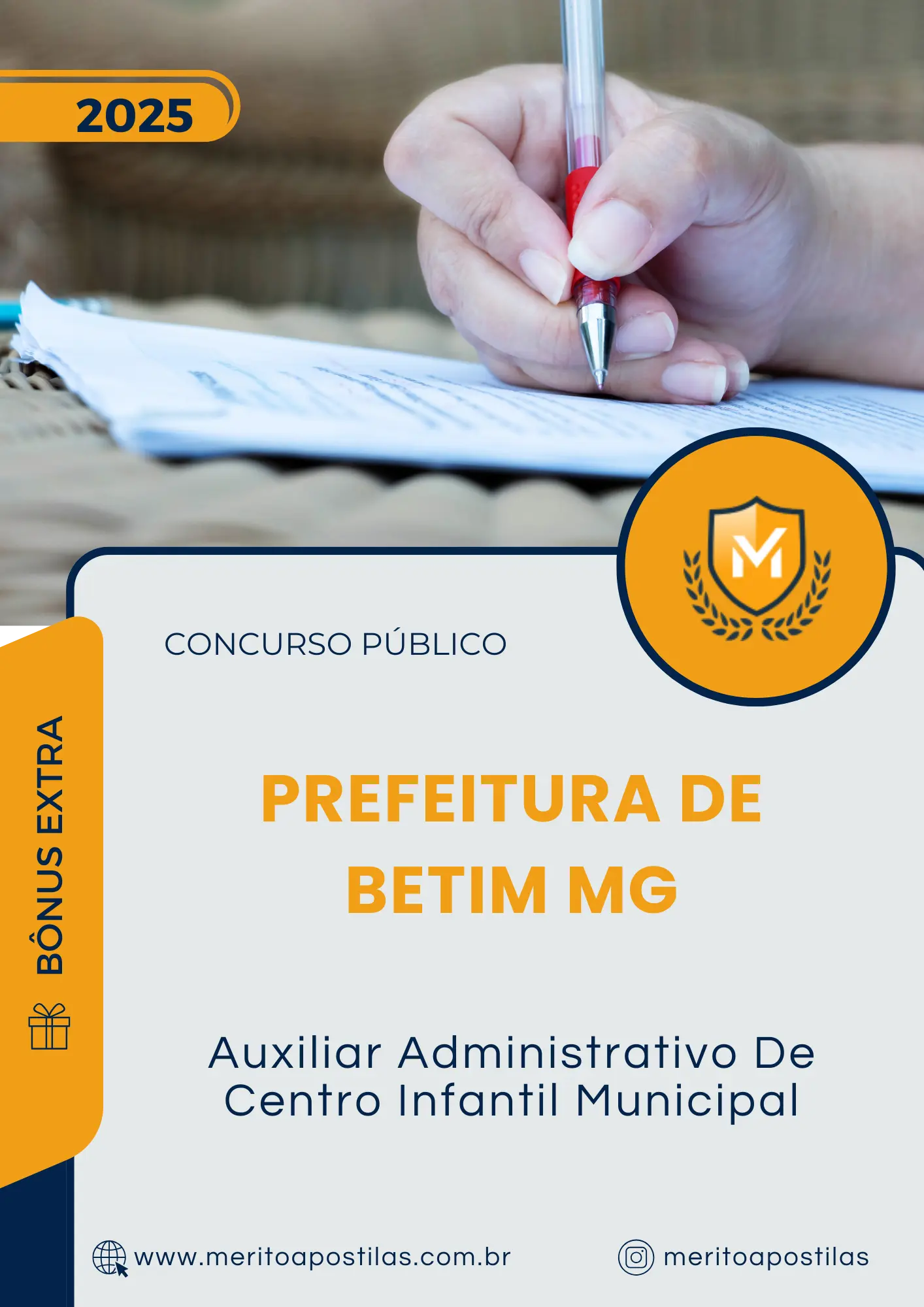 Apostila Auxiliar Administrativo De Centro Infantil Municipal Prefeitura de Betim MG 2025