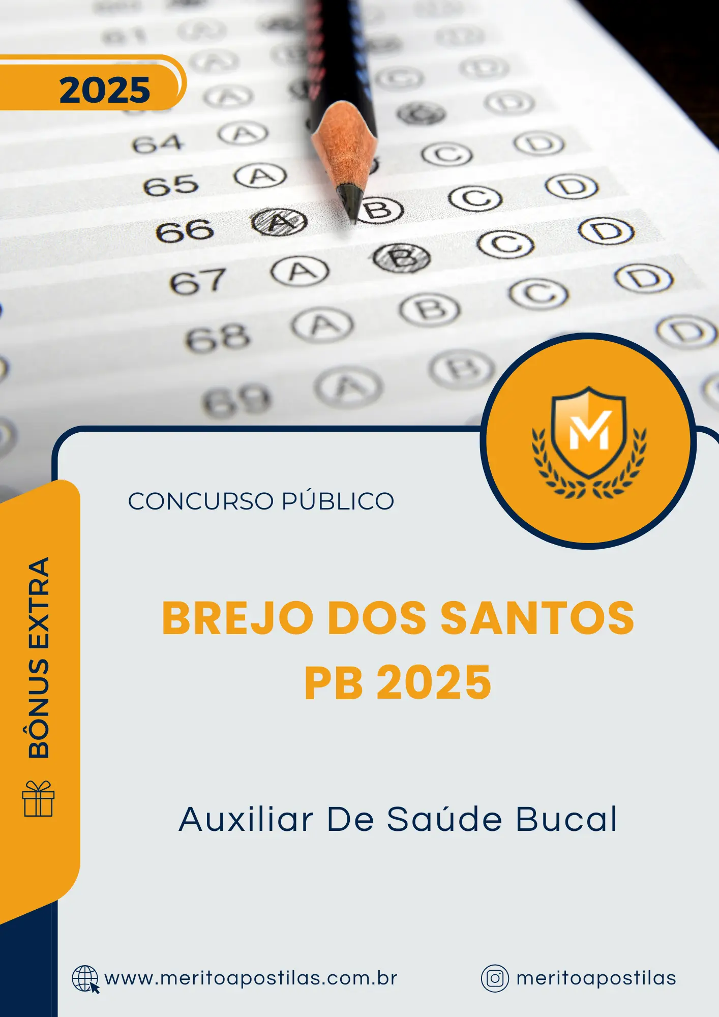 Apostila Auxiliar De Saúde Bucal Prefeitura de Brejo dos Santos PB 2025