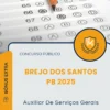 Apostila Auxiliar De Serviços Gerais Prefeitura de Brejo dos Santos PB 2025
