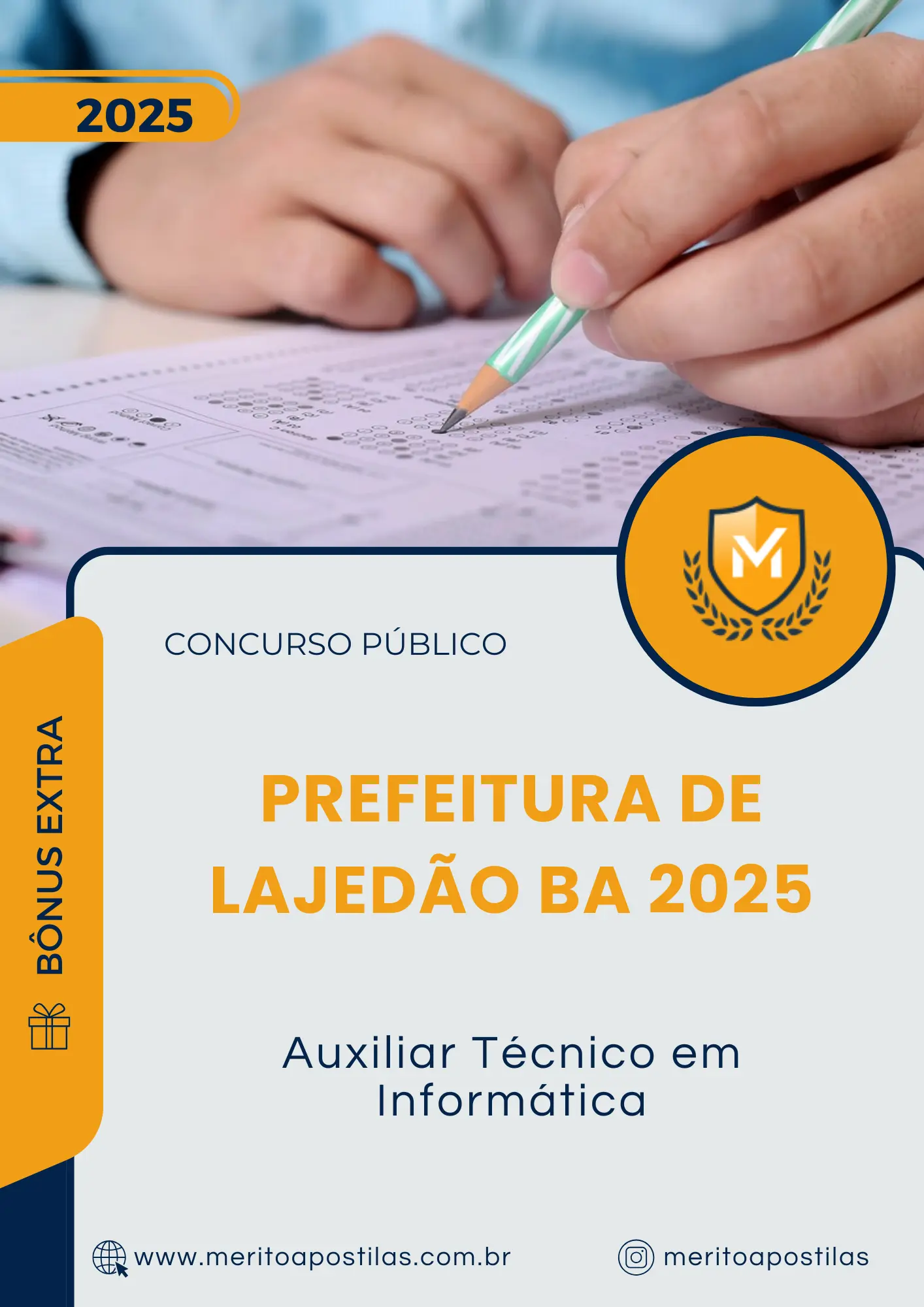 Apostila Auxiliar Técnico em Informática Prefeitura de Lajedão BA 2025