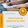 Apostila Auxiliar de Consultório Dentário Prefeitura de Arabutã SC 2025