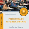 Apostila Auxiliar de Creche Prefeitura de Alto Bela Vista SC 2025