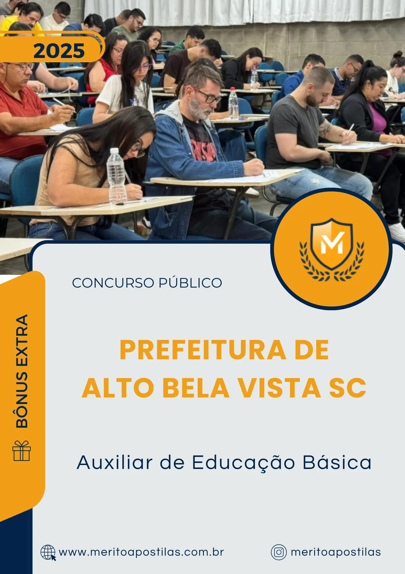 Apostila Auxiliar de Educação Básica Prefeitura de Alto Bela Vista SC 2025