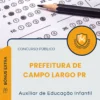 Apostila Auxiliar de Educação Infantil Prefeitura de Campo Largo PR 2025