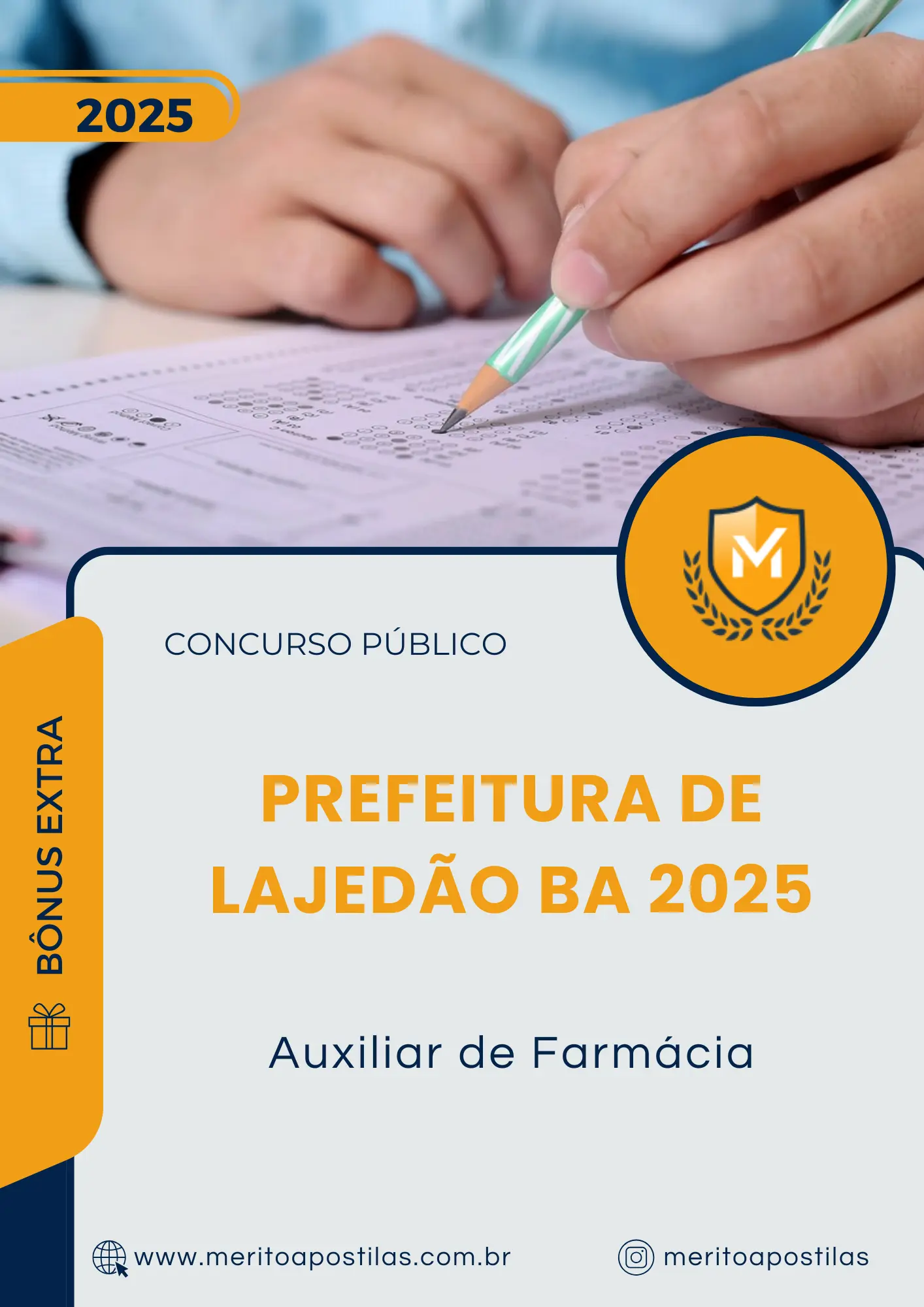 Apostila Auxiliar de Farmácia Prefeitura de Lajedão BA 2025