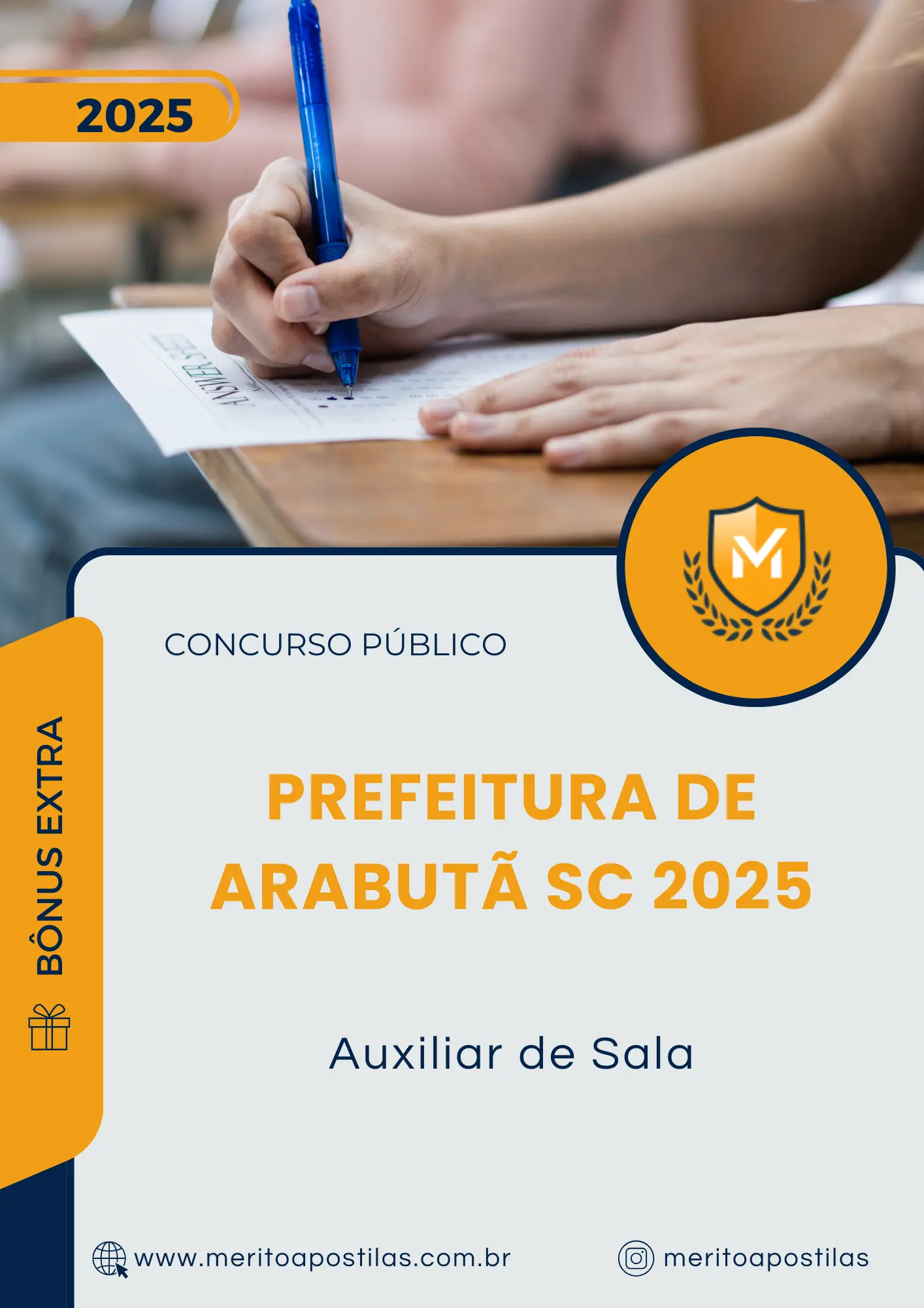 Apostila Auxiliar de Sala Prefeitura de Arabutã SC 2025