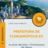 Apostila Auxiliar de Sala Profissional de Apoio Prefeitura de Florianópolis SC 2025