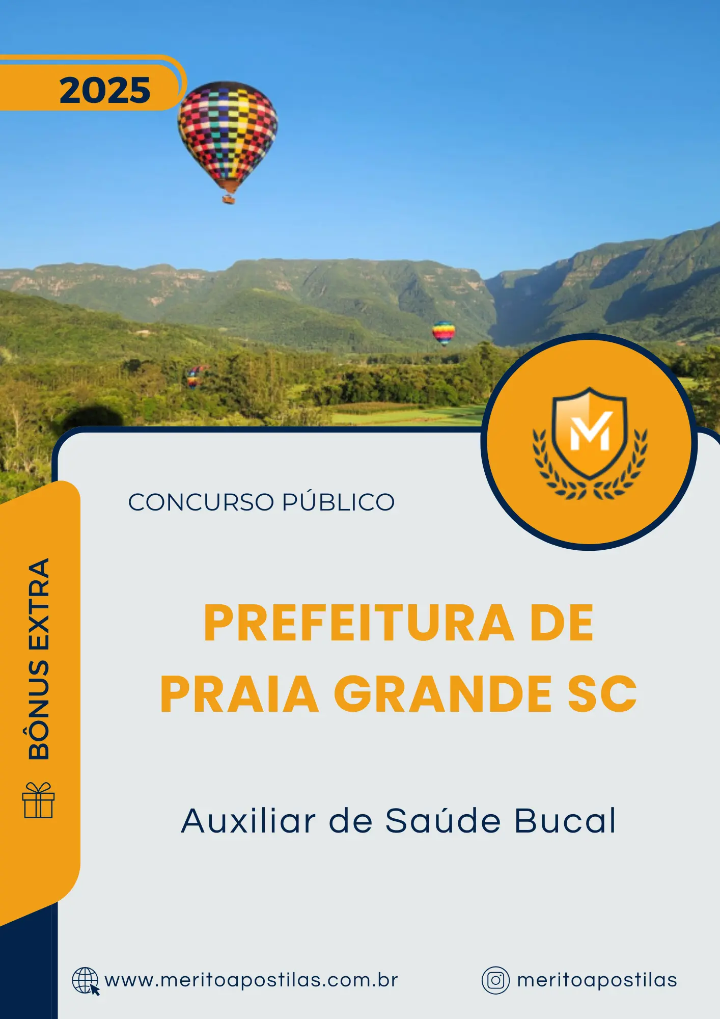 Apostila Auxiliar de Saúde Bucal Prefeitura de Praia Grande SC 2025