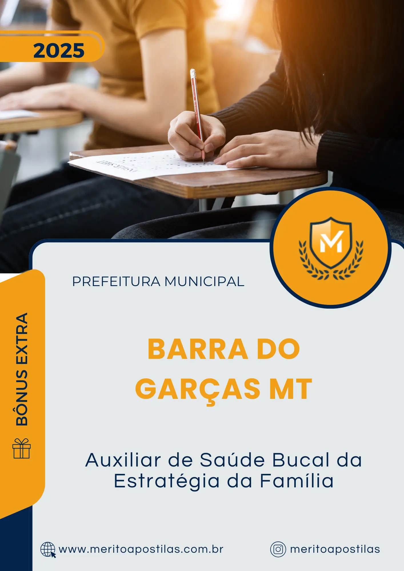Apostila Auxiliar de Saúde Bucal da Estratégia da Família Prefeitura de Barra do Garças MT 2025
