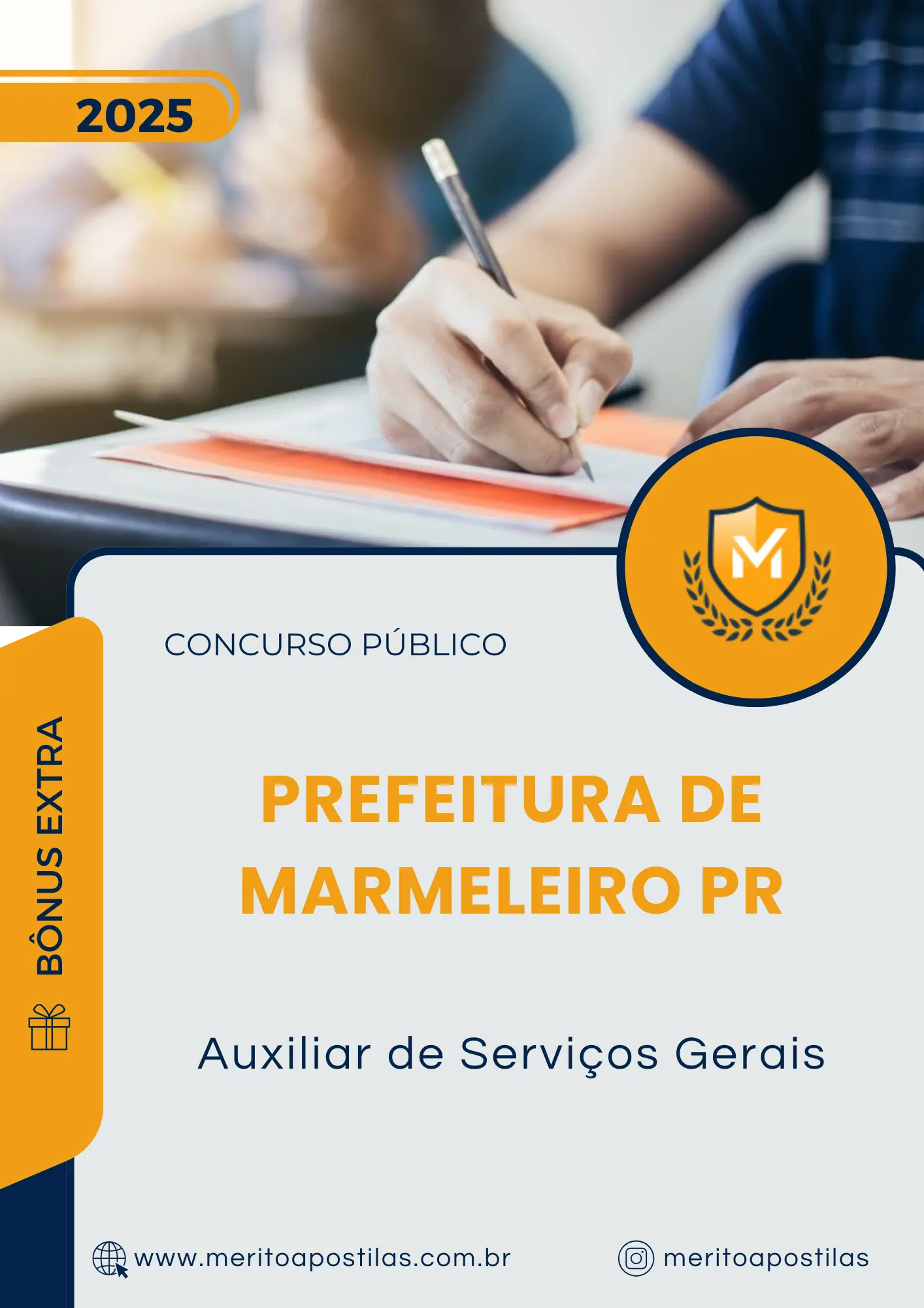 Apostila Auxiliar de Serviços Gerais Prefeitura de Marmeleiro PR 2025