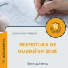 Apostila Borracheiro Prefeitura de Guareí SP 2025