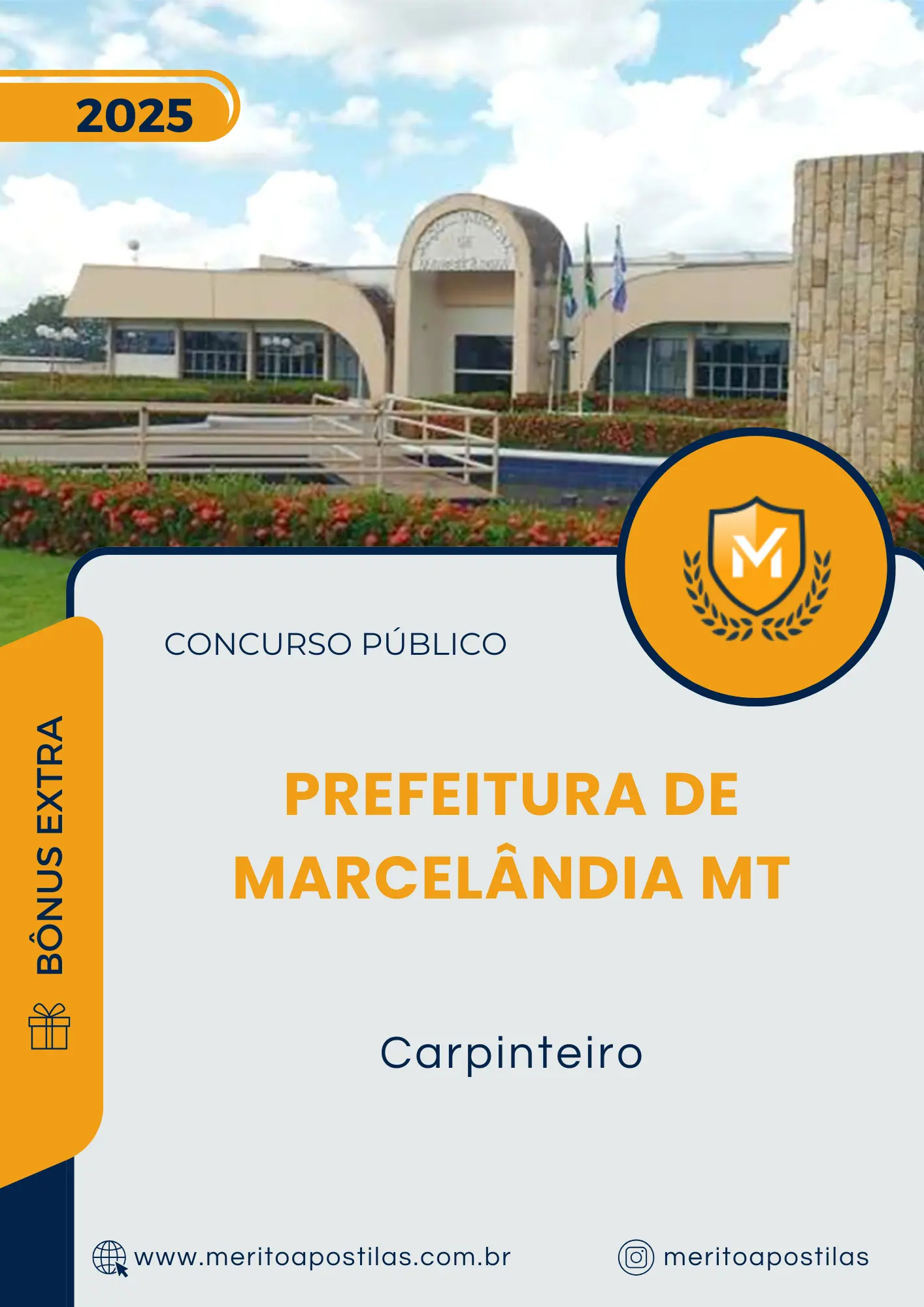 Apostila Carpinteiro Prefeitura de Marcelândia MT 2025