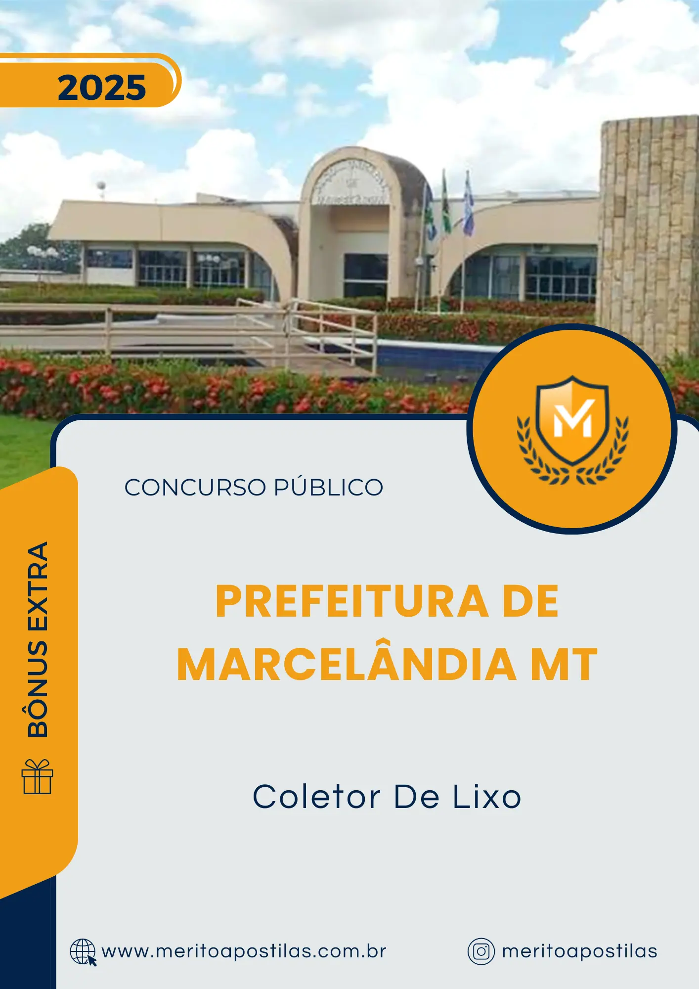 Apostila Coletor De Lixo Prefeitura de Marcelândia MT 2025