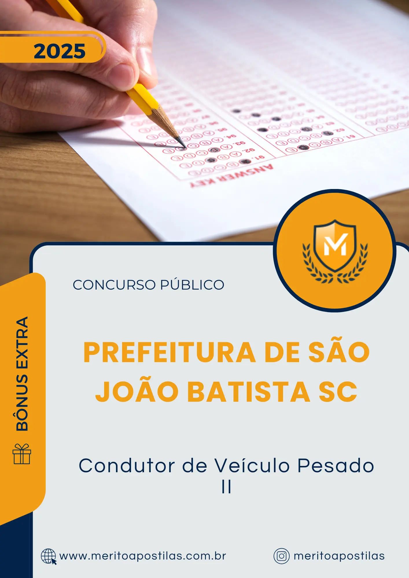 Apostila Condutor de Veículo Pesado II Prefeitura de São João Batista SC 2025