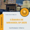 Apostila Controlador Interno Câmara de Mirassol SP 2025