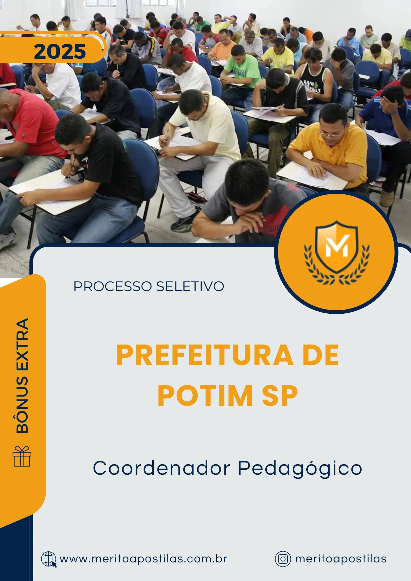 Apostila Coordenador Pedagógico Prefeitura de Potim SP 2025