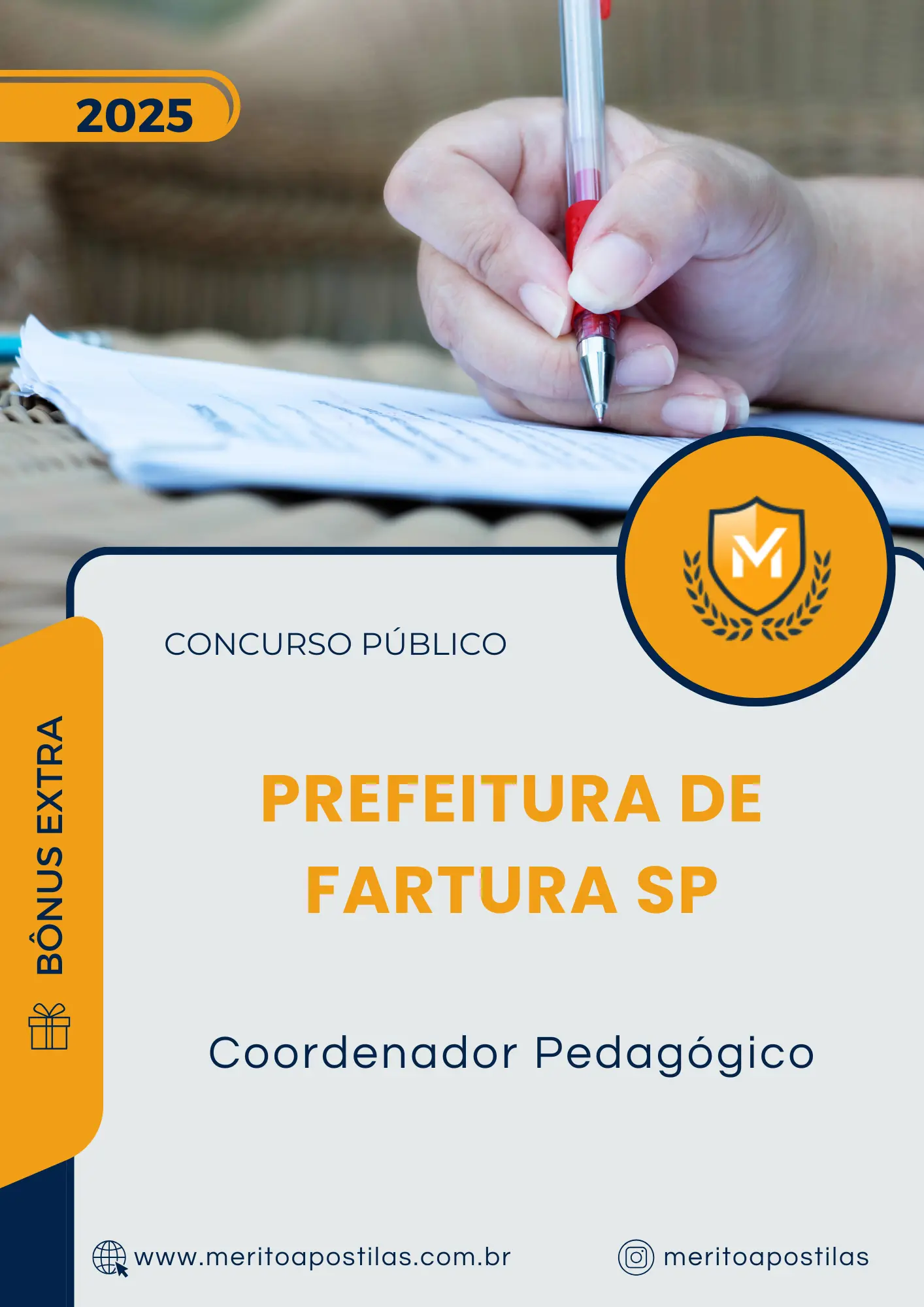 Apostila Coordenador Pedagógico Prefeitura de Fartura SP 2025