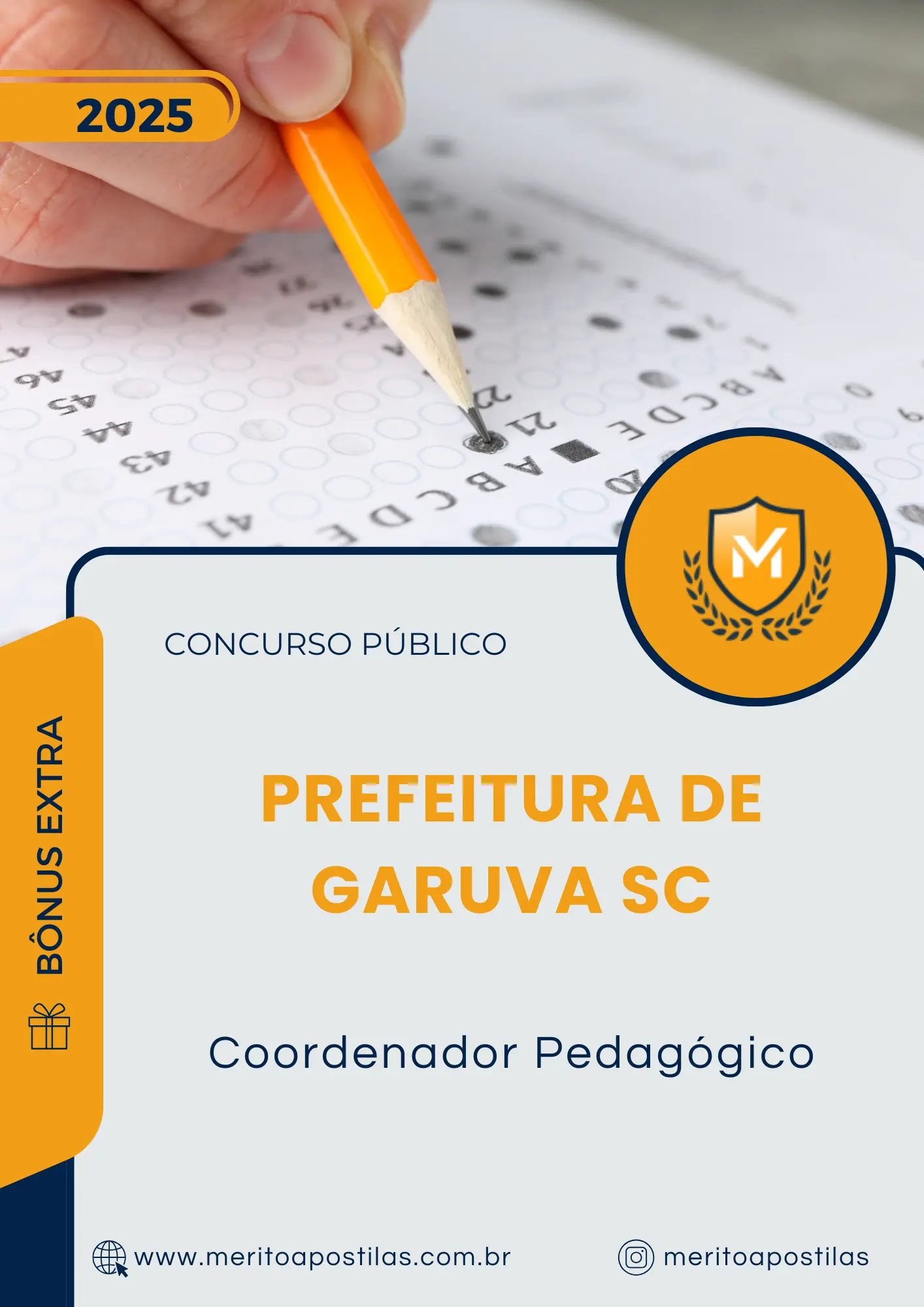 Apostila Coordenador Pedagógico Prefeitura de Garuva SC 2025