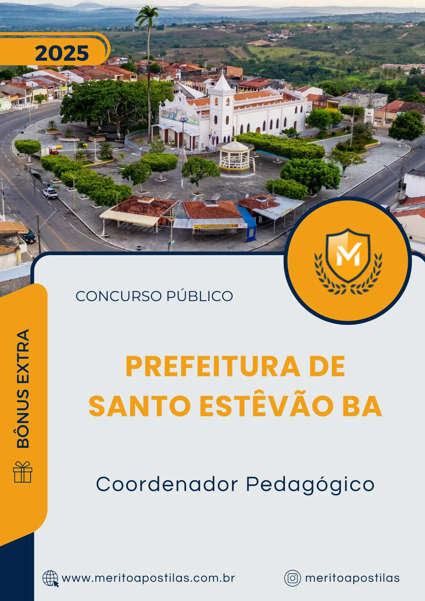 Apostila Coordenador Pedagógico Prefeitura de Santo Estêvão BA 2025