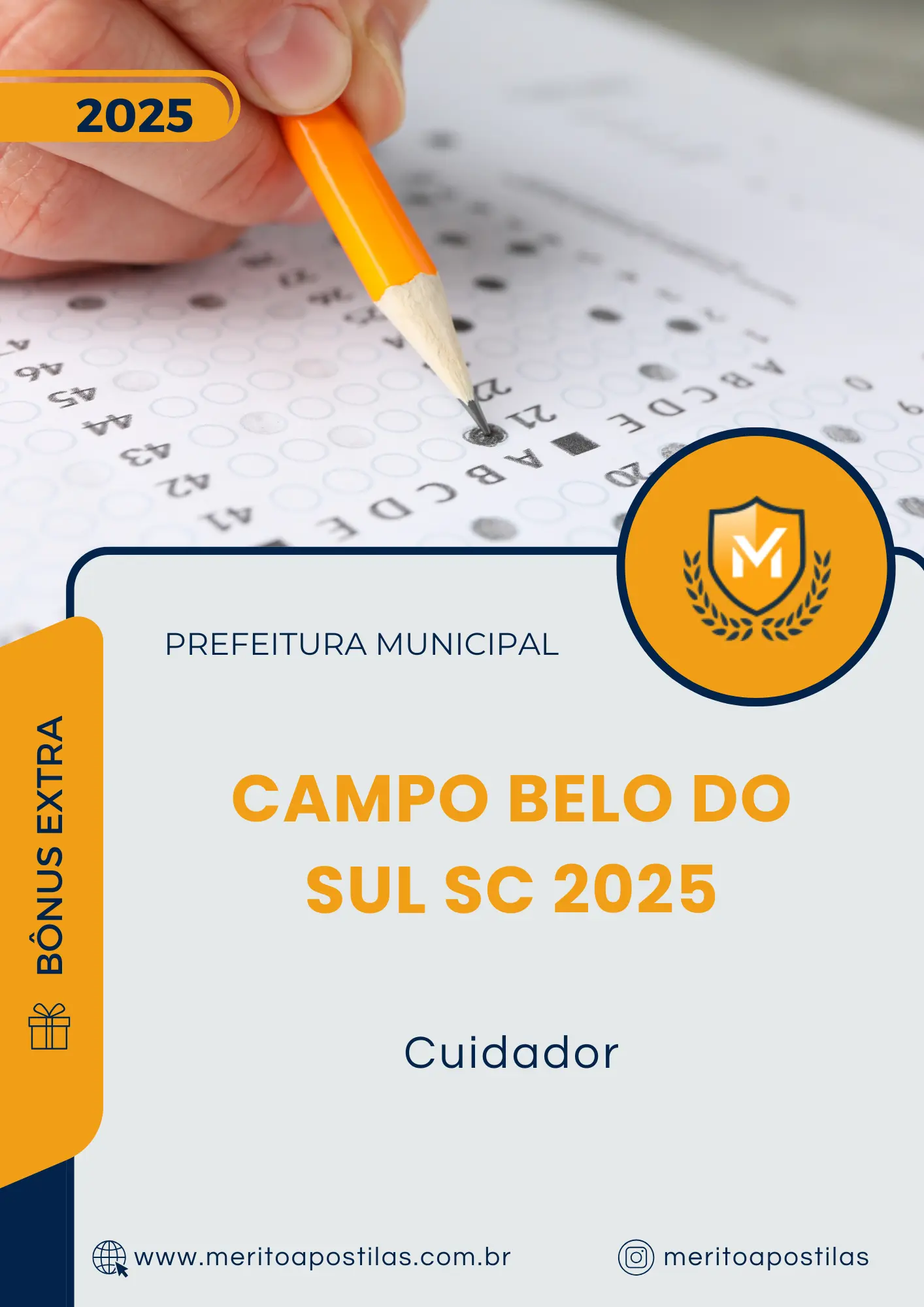 Apostila Cuidador Prefeitura de Campo Belo do Sul SC 2025