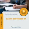 Apostila Farmacêutico Prefeitura de Santa Gertrudes SP 2025