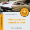 Apostila Farmacêutico Prefeitura de Iomerê SC 2025