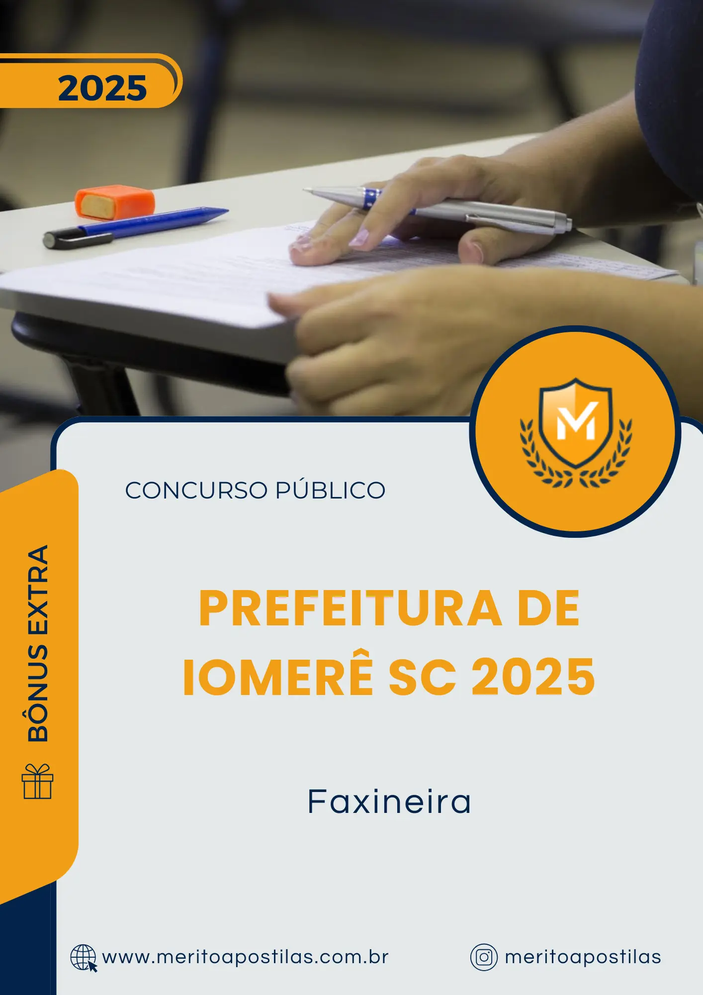 Apostila Faxineira Prefeitura de Iomerê SC 2025