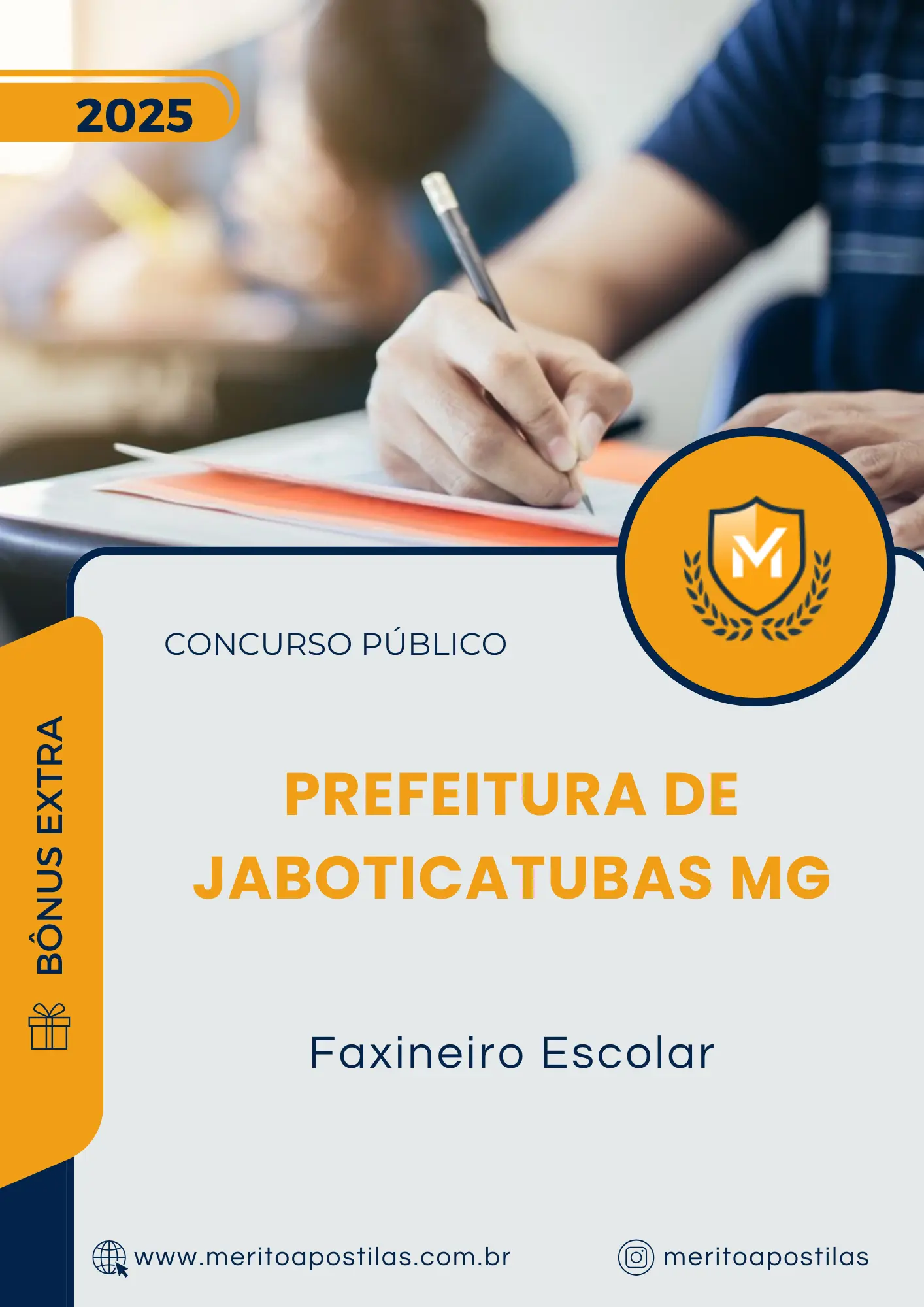 Apostila Faxineiro Escolar Prefeitura de Jaboticatubas MG 2025