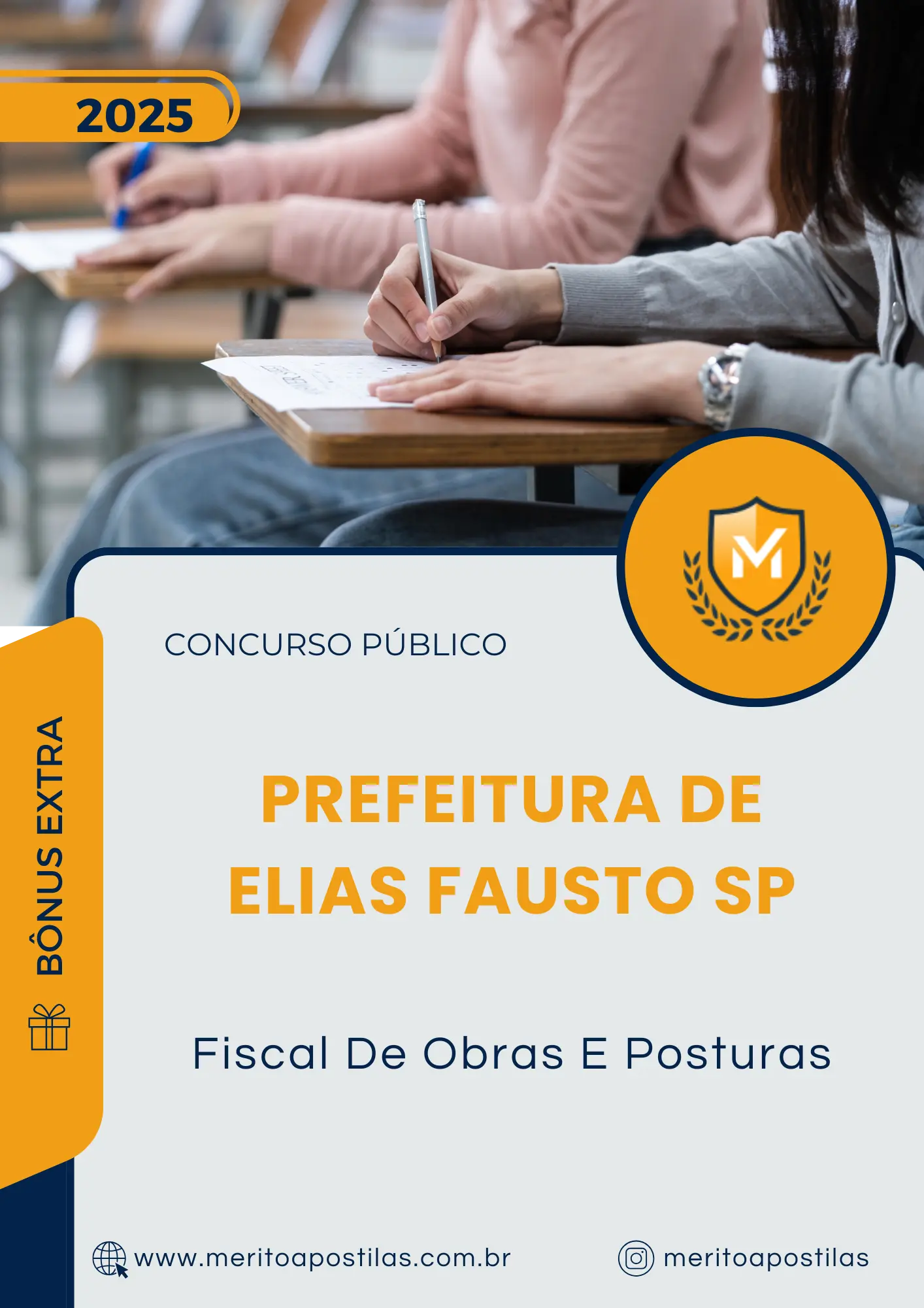 Apostila Fiscal De Obras E Posturas Prefeitura de Elias Fausto SP 2025
