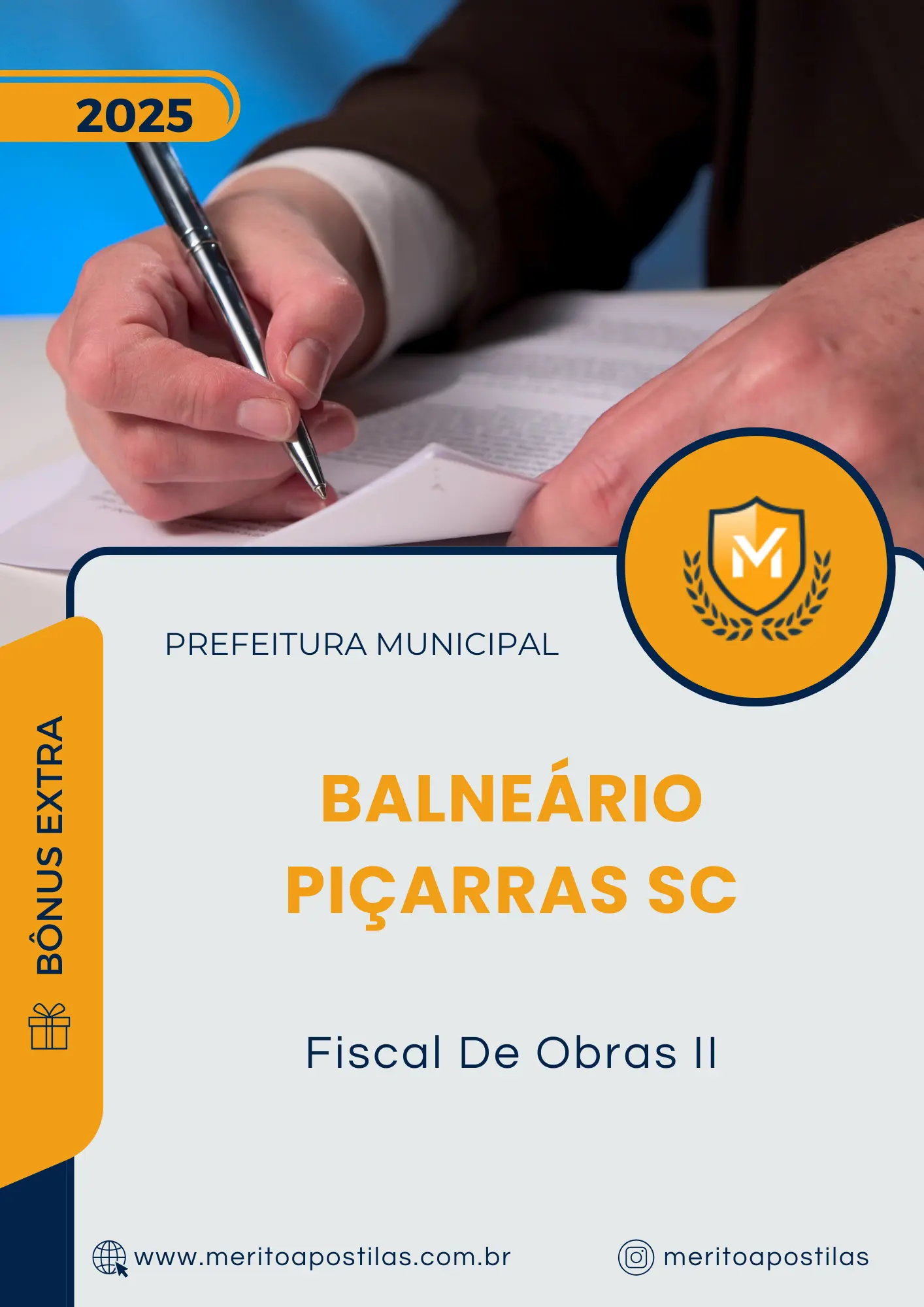 Apostila Fiscal De Obras II Prefeitura de Balneário Piçarras SC 2025
