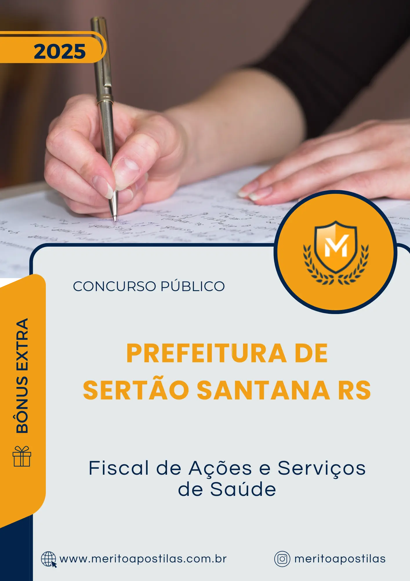 Apostila Fiscal de Ações e Serviços de Saúde Prefeitura de Sertão Santana RS 2025