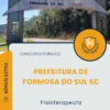 Apostila Fisioterapeuta Prefeitura de Formosa do Sul SC 2025