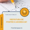 Apostila Fisioterapeuta Prefeitura de Pontes e Lacerda MT 2025