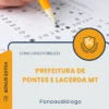 Apostila Fonoaudiólogo Prefeitura de Pontes e Lacerda MT 2025