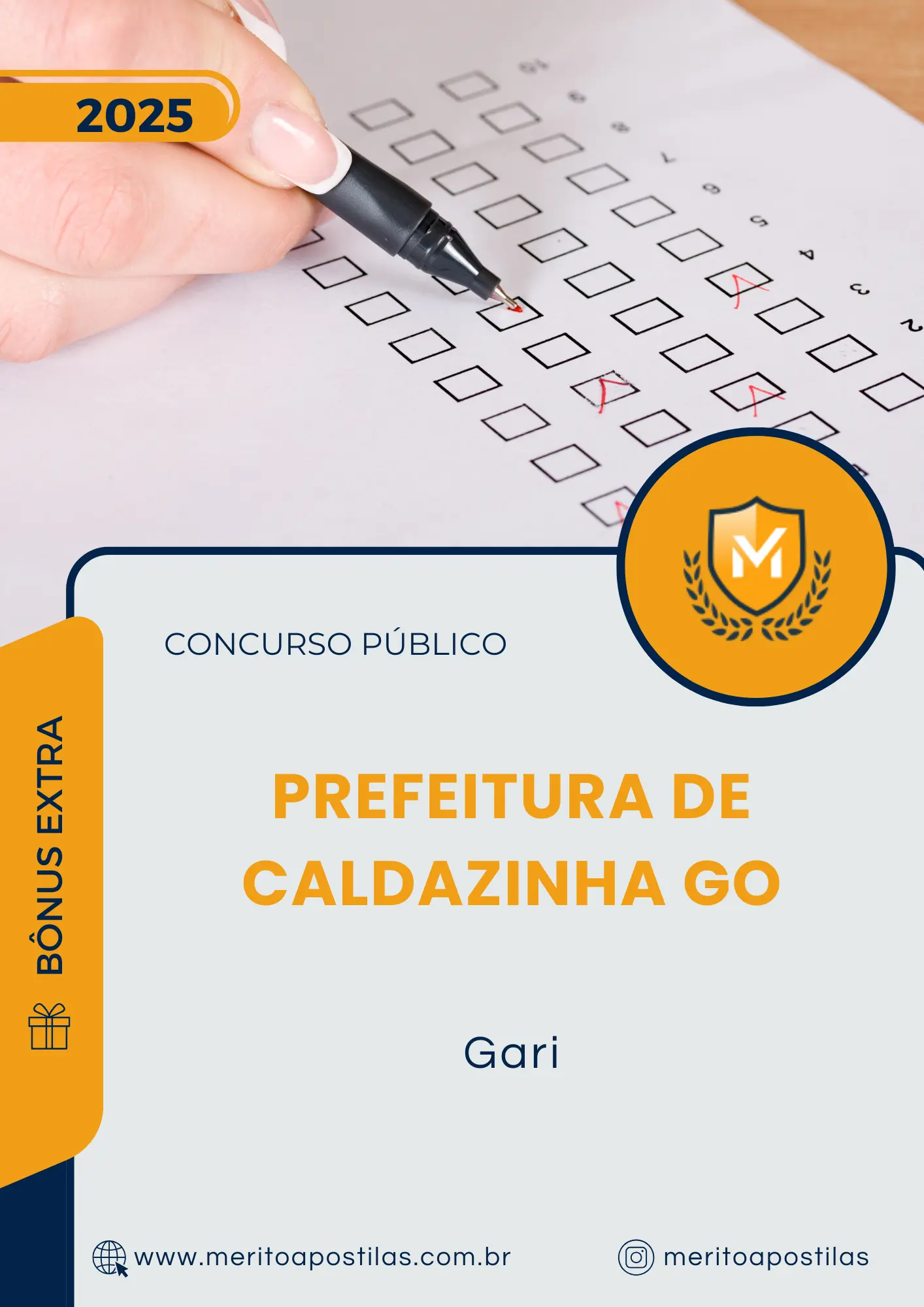 Apostila Gari Prefeitura de Caldazinha GO 2025