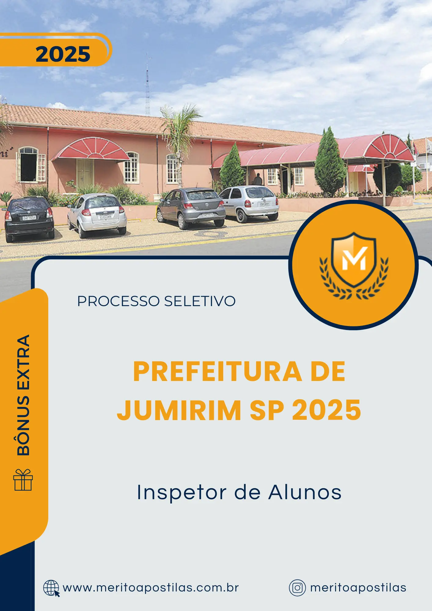 Apostila Inspetor de Alunos Prefeitura de Jumirim SP 2025