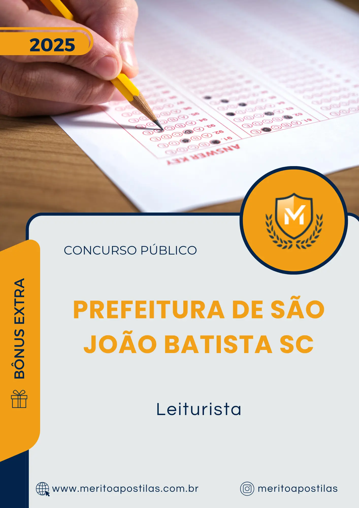 Apostila Leiturista Prefeitura de São João Batista SC 2025