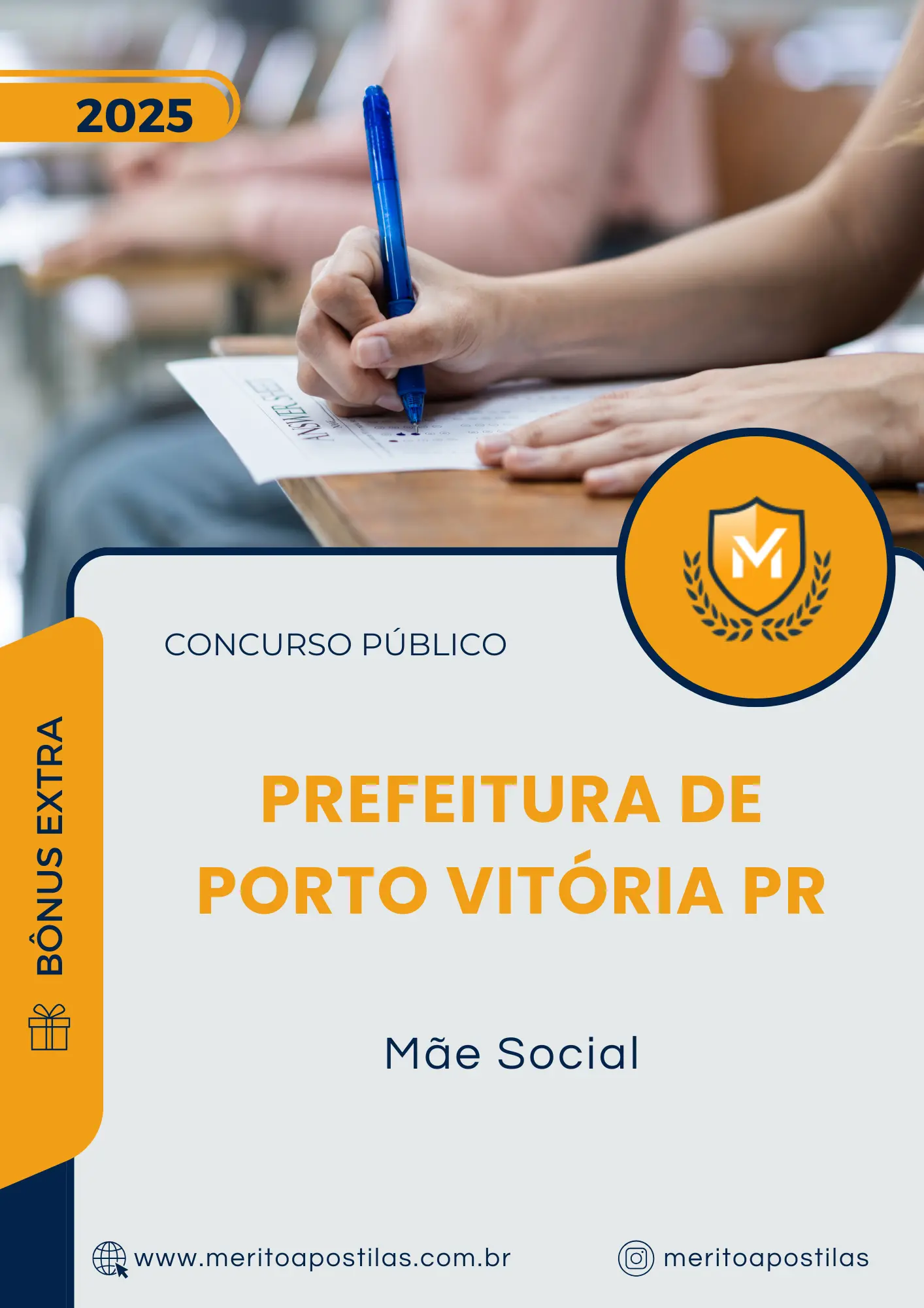 Apostila Mãe Social Prefeitura de Porto Vitória PR 2025