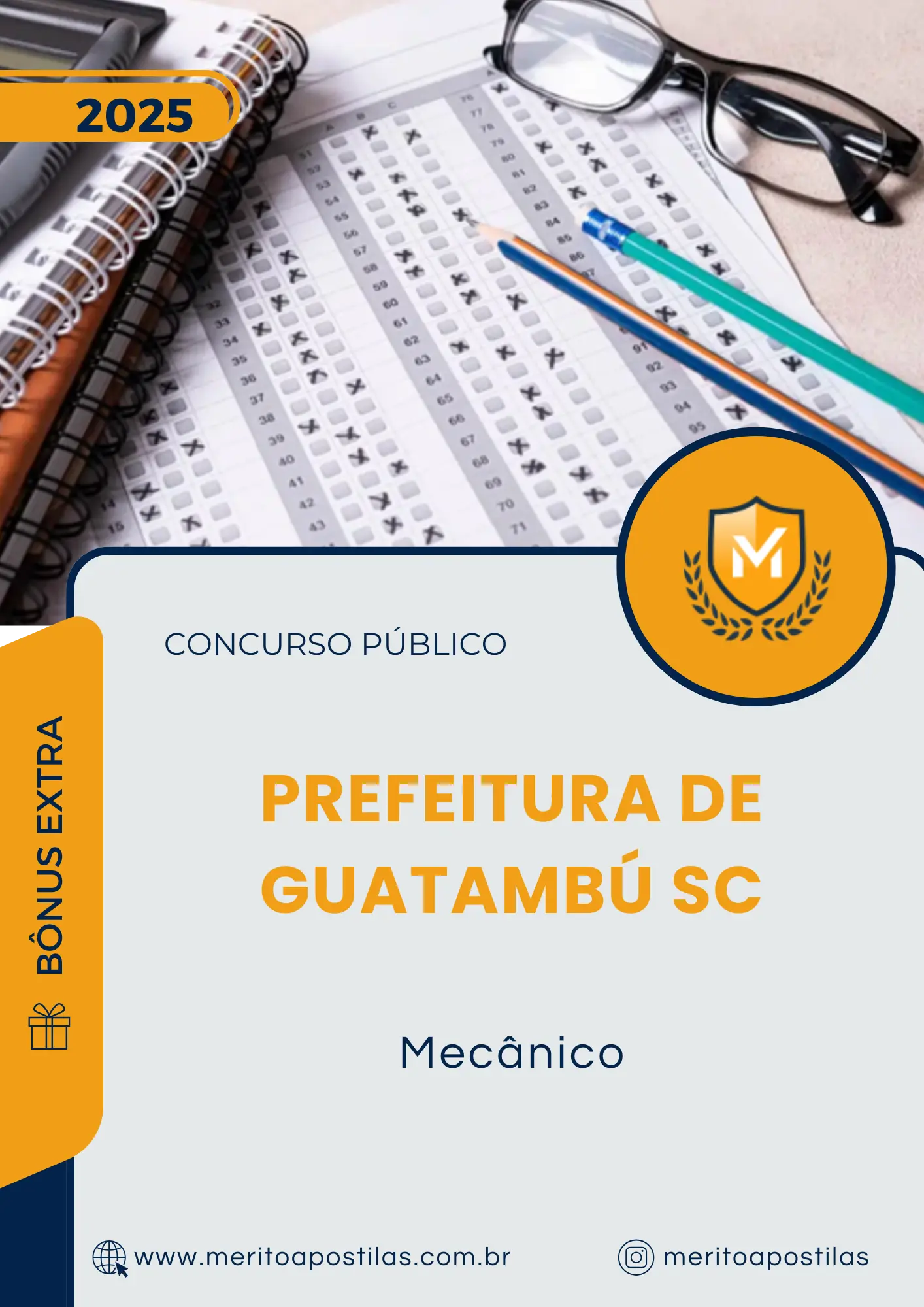 Apostila Mecânico Prefeitura de Guatambú SC 2025